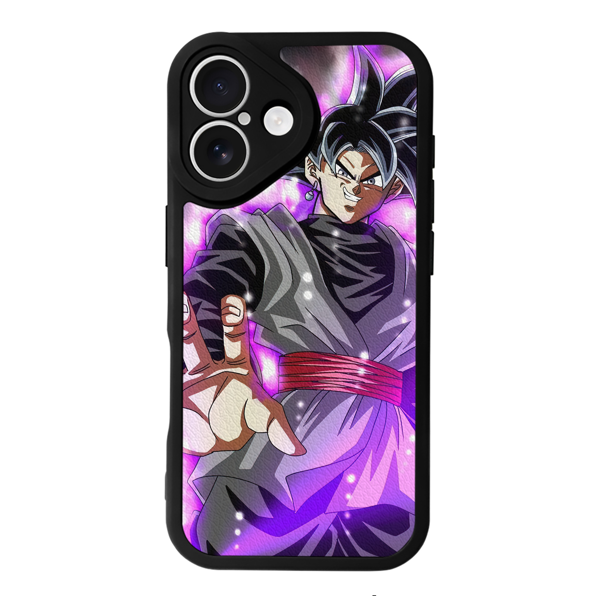 （画像用） ドラゴンボール DRAGON BALL 【iPhone 16シリーズ対応】シリコンスマホケース（レザー調） 材質：シリコン